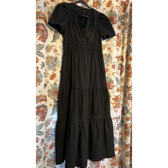 Quince 100% Organic Cotton Tiered Maxi Prairie Dress Small - Picture 3 of 6